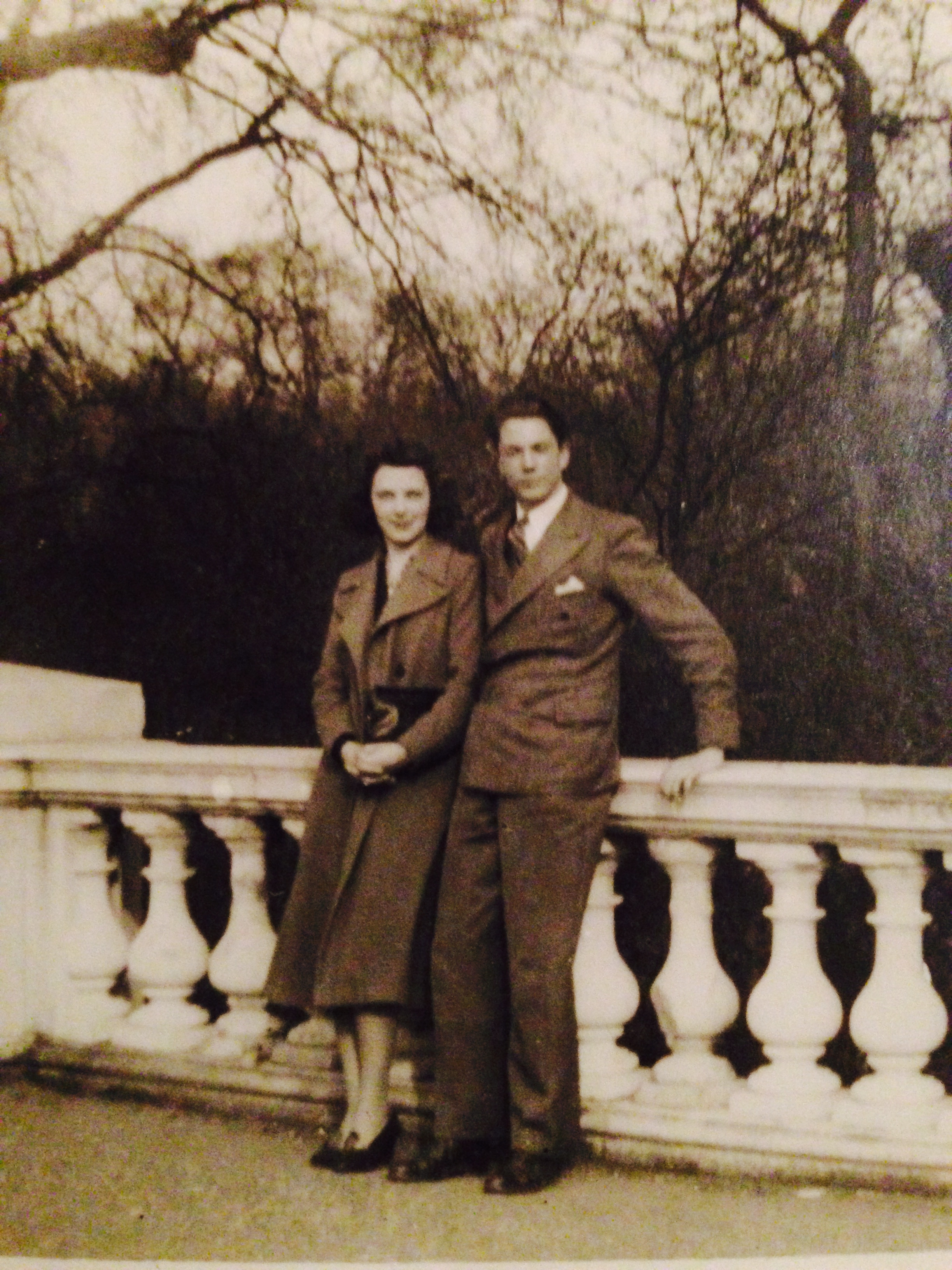 Helmut and Marlena Saffran, Zurich, 1943